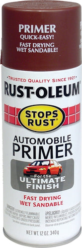 Stops Rust 2067830 Automotive Spray Primer , Red, 12 oz, Can